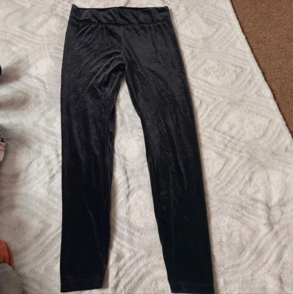 a.n.d Velvet leggings